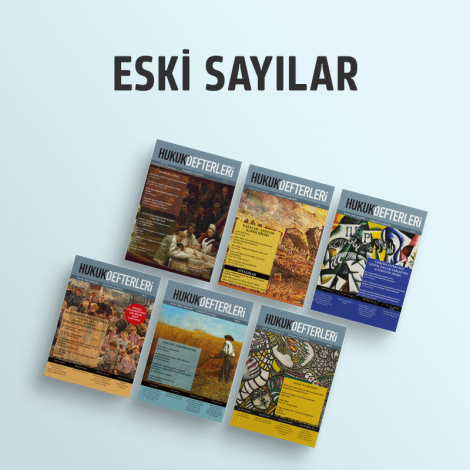 Hukuk Defterleri Arşiv Sayı: 26-32